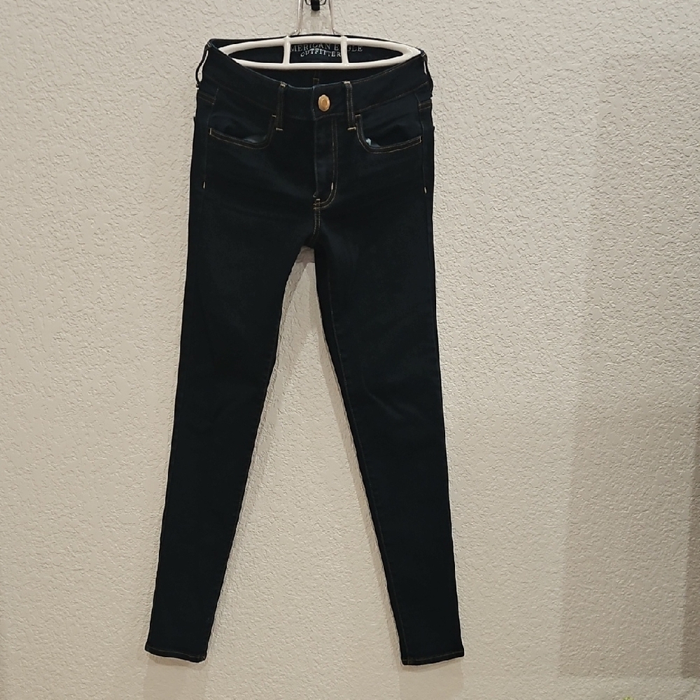 Women's Dark Blue Jeans